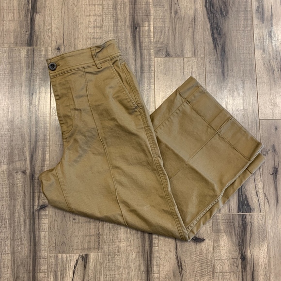 Madewell Langford Crop Wide Leg Pintuck Pants - Picture 7 of 7